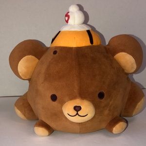 Smooshy Mushy Babsy Brown Bear With Hearts 8" Plush Stuffed Animal like …